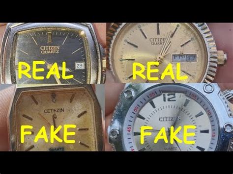 how to spot a fake citizen quartz watch|check citizen watch serial number.